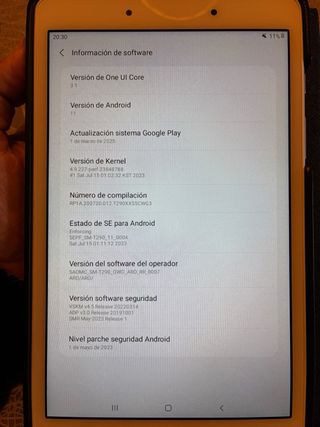 Tablet Samsung Tab A 8 pulgadas SM-T290 