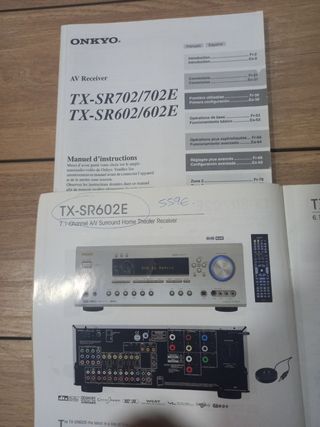 Onkyo TX-SR602e Amplificador Home Cinema GAMA ALTA
