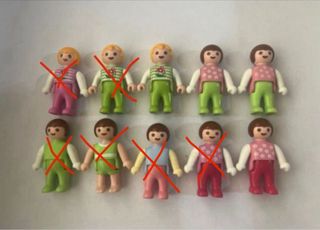 muñecos Playmobil bebés
