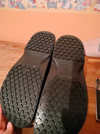 Zapatos trabajo negros talla 45