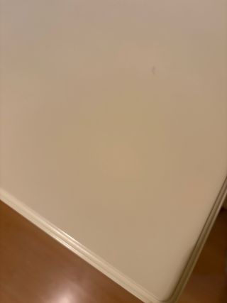 Cuna y cómoda bebé madera blanca