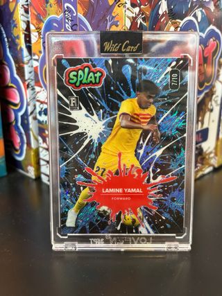 Cromo Rookie Lamine Yamal colección Splat 7/10