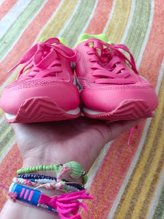 Zapatillas Reebok rosa fluor. Apenas usados