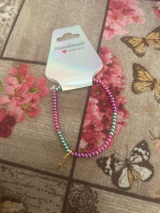 Pulsera artesanal multicolor