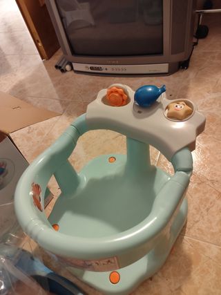 Asiento bañera bebé infantil