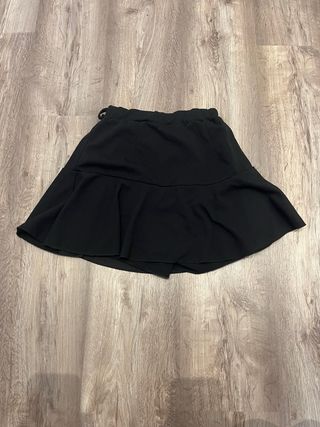Falda pantalón negra - elegante