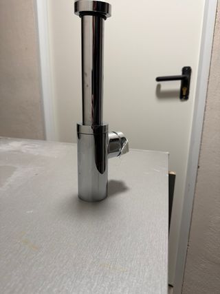 Lavabo + soporte baño + colgador toalla