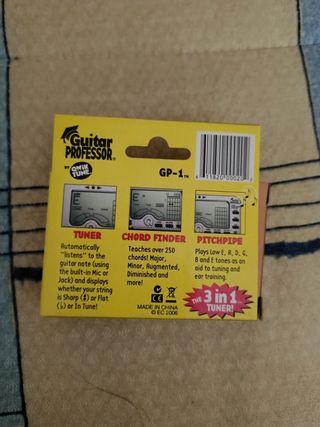 Afinador de guitarra