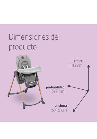 Trona evolutiva Maxi-Cosi - Gris en Puertollano.
