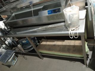 Mesa acero inoxidable trabajo