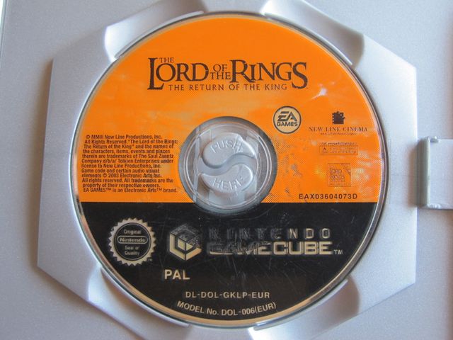 The Return of the King GameCube PAL Players Choice