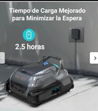 Robot limpiafondos piscina Aiper nuevo sin estrena
