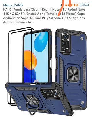 Custodia KANSI nuovissima per Xiaomi Redmi Note 11S 4G