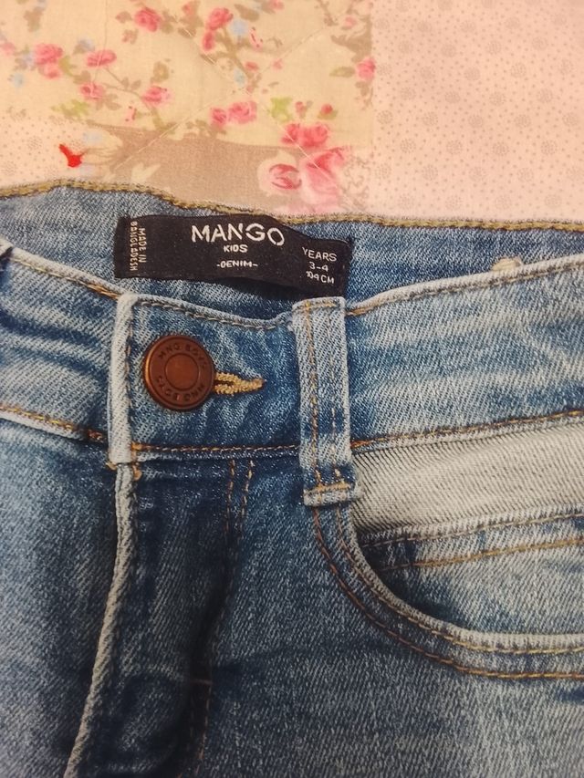 Vaqueros niño  MANGO 3-4 años