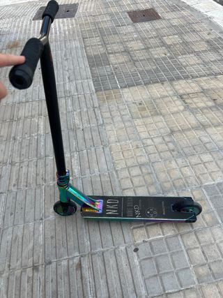 NKD Rally Patinete Freestyle cromado multicolor 