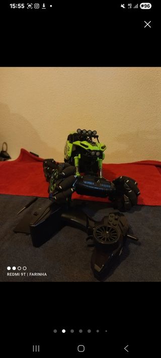 Carro RC Rock Crawler 4x4 LED