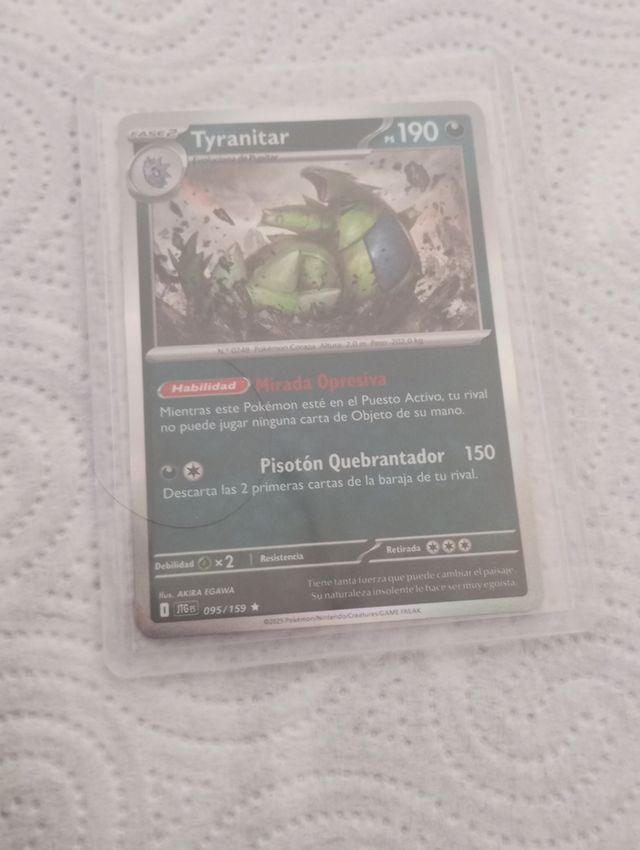 Carta Tyranitar 095/159 JTG