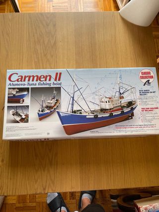 Maqueta Barco Carmen II Atunero