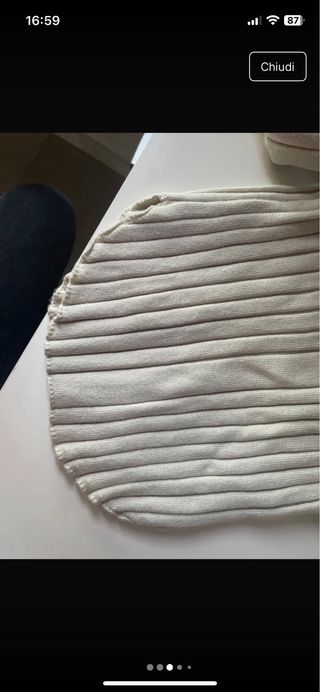 Maglioncino verdino a coste