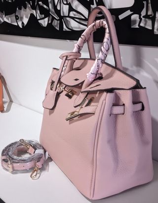 Bolso bandolera rosa