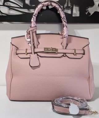 Bolso bandolera rosa