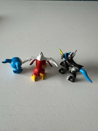 3 Figuras Digimon Bandai
