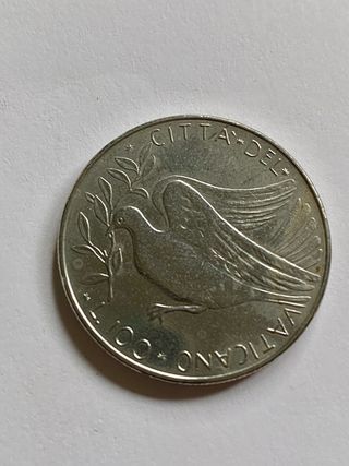 Moneta Vaticano 100 Lire 1977