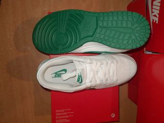 Nike Dunk Low - Zapatillas Blancas y Verdes