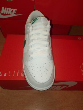 Nike Dunk Low - Zapatillas Blancas y Verdes