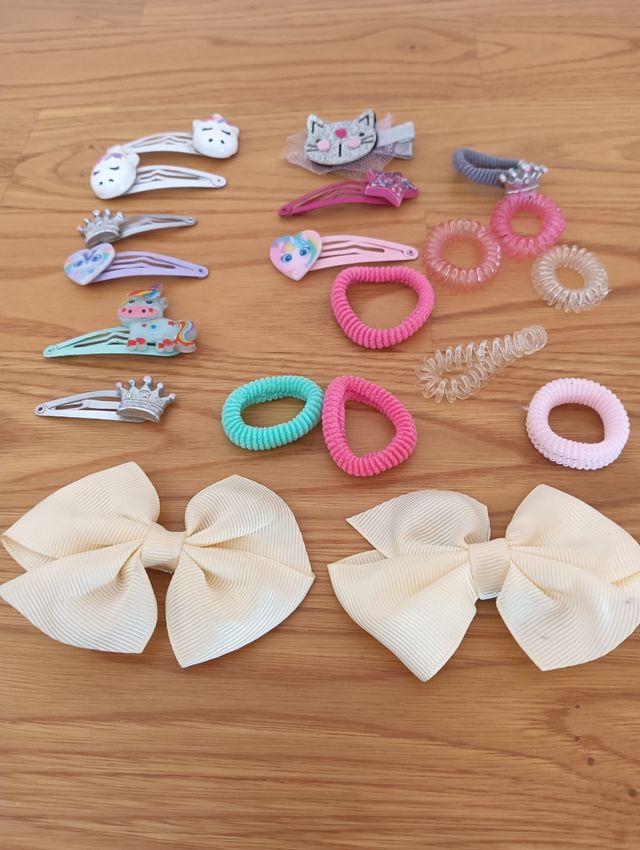 Bolso+accesorios pelo  niña