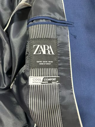 Completo Uomo Zara Blu - Tg. 52
