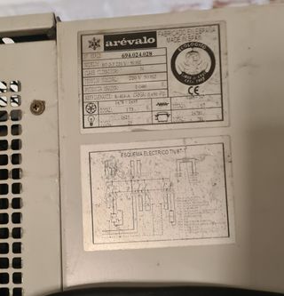 Cámara frigorífica Arévalo BT-2-T