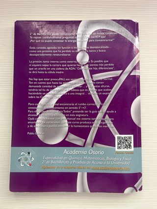 Libro UNA BIOLOGÍA PARA TODOS