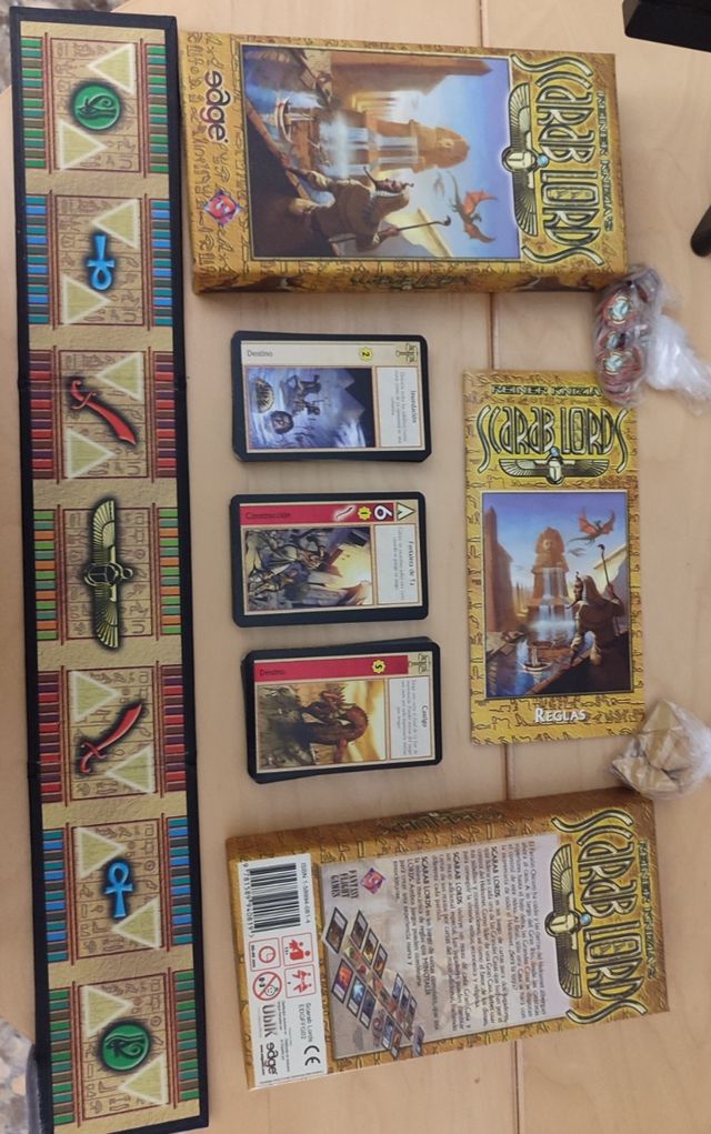 Scarab Lords: Juego de Mesa