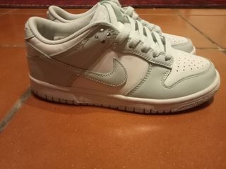 Nike Dunk Low - Scarpe Teal/Bianco
