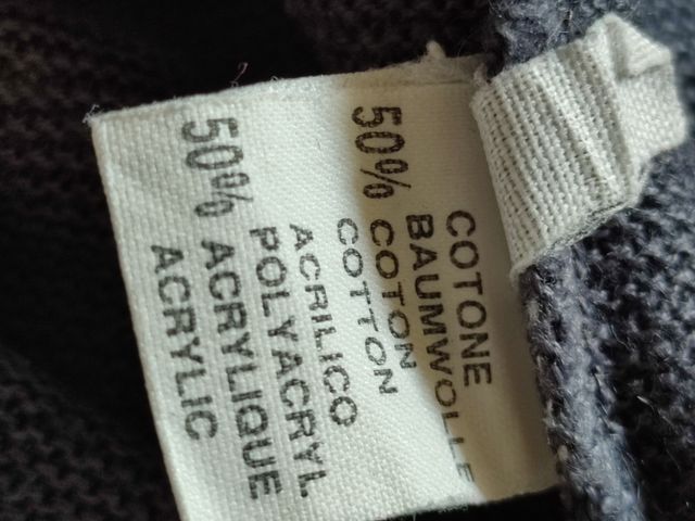 Maglia e top estivi bianco/grigio tg.48