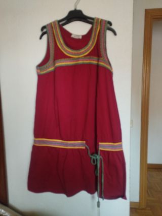 Vestido Tintoretto burdeos XXL