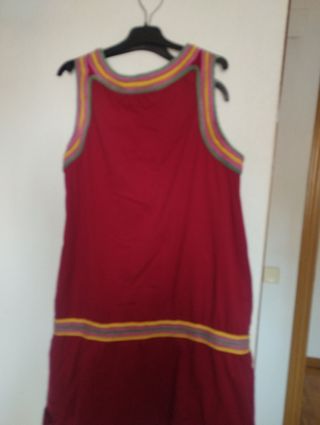 Vestido Tintoretto burdeos XXL