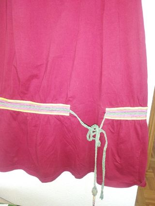Vestido Tintoretto burdeos XXL