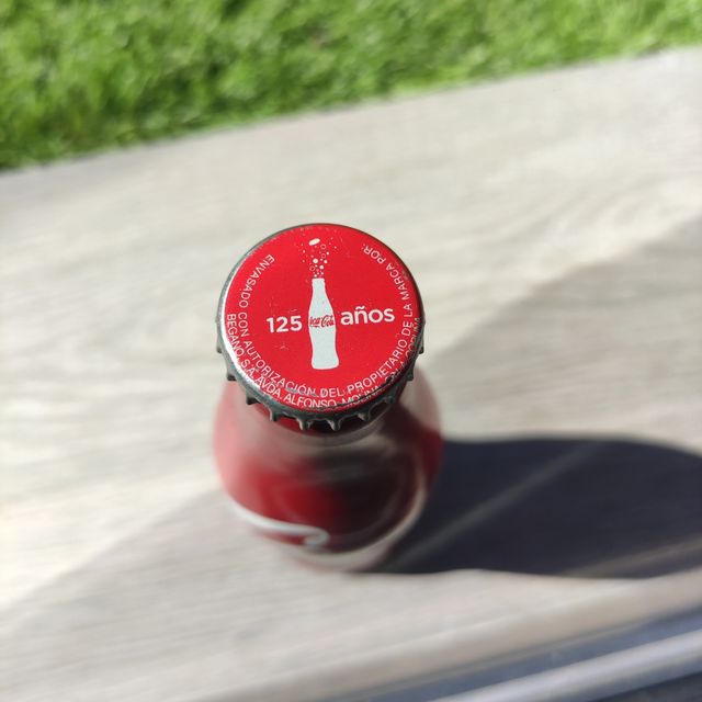 Botella Coca-Cola 125 años