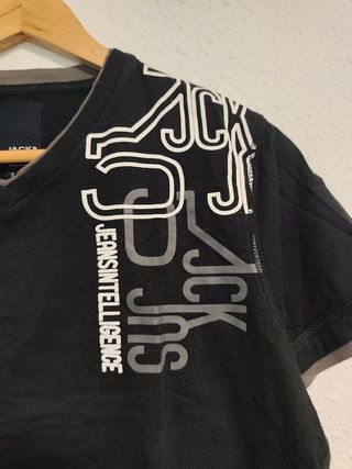 Camiseta Jack&Jones negra