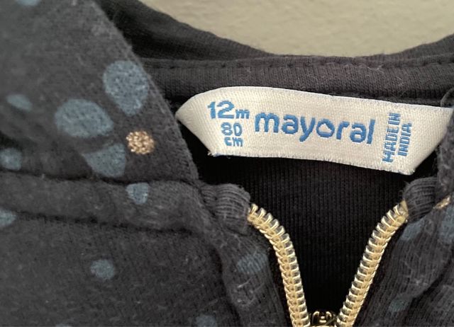 Felpa bimba Mayoral fiori