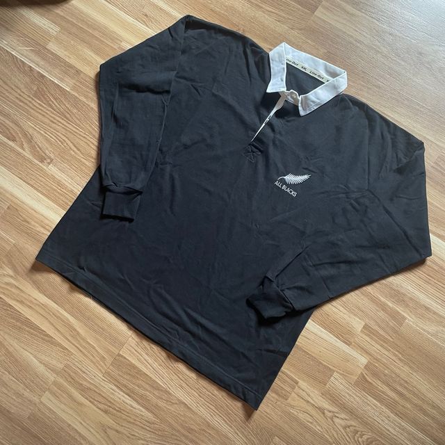 Polo All Blacks XXL Rugby años 90
