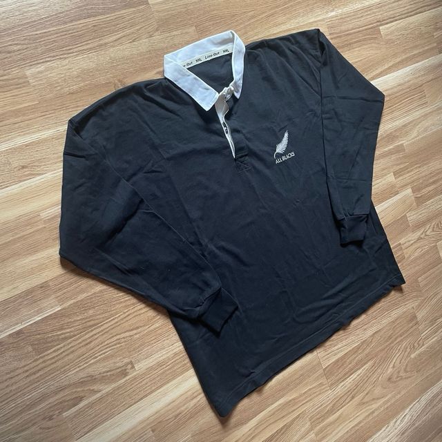 Polo All Blacks XXL Rugby años 90