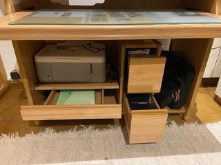 Mesa escritorio  madera maciza