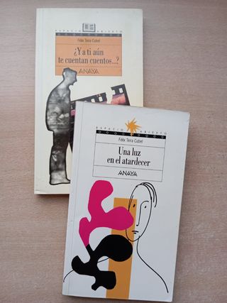 Dos libros juveniles de Félix Teira Cubel.