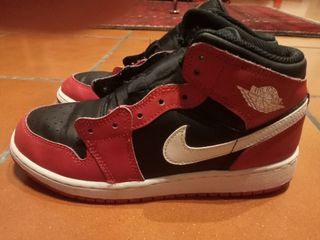 Scarpe Jordan 1 Retro - Rosso/Nero