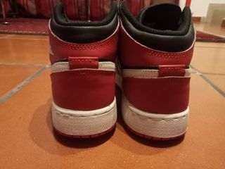 Scarpe Jordan 1 Retro - Rosso/Nero