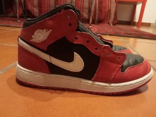 Scarpe Jordan 1 Retro - Rosso/Nero