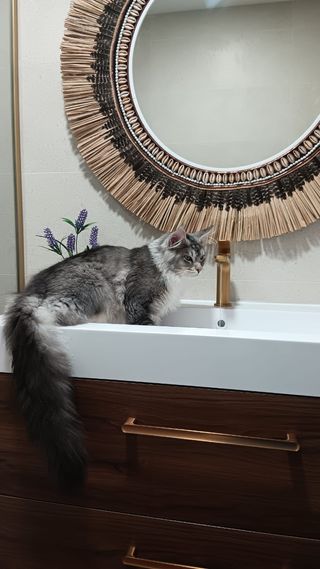 Espejo boho Irene - fibras & plumas